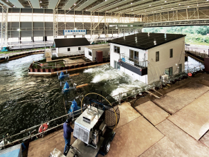 もしも関川の氾濫が起きたら...。洪水被害を想定した、一条工務店独自の最新技術「耐水害住宅」は一番の見どころ！