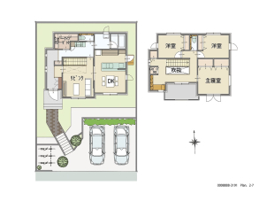 家具のある状態でLDKや各部屋の広さをご確認いただけます！お部屋の使い方のイメージ作りにお役立てください。
