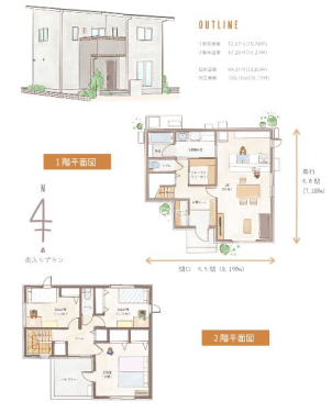 東西南北どの方角にも対応した１００プランを厳選しております。人気の「回遊動線」を取り入れたプランや、平屋のプランもございますので、ぜひ一度展示場でご確認ください。