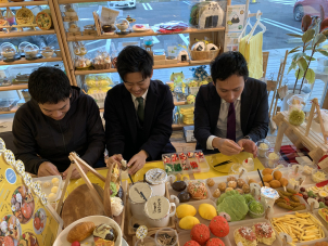 展示場スタッフが一足お先に作ってみました！
大人も子どもも楽しく作れます！