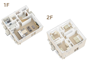 2階建32坪4LDKのお住まいとなります！