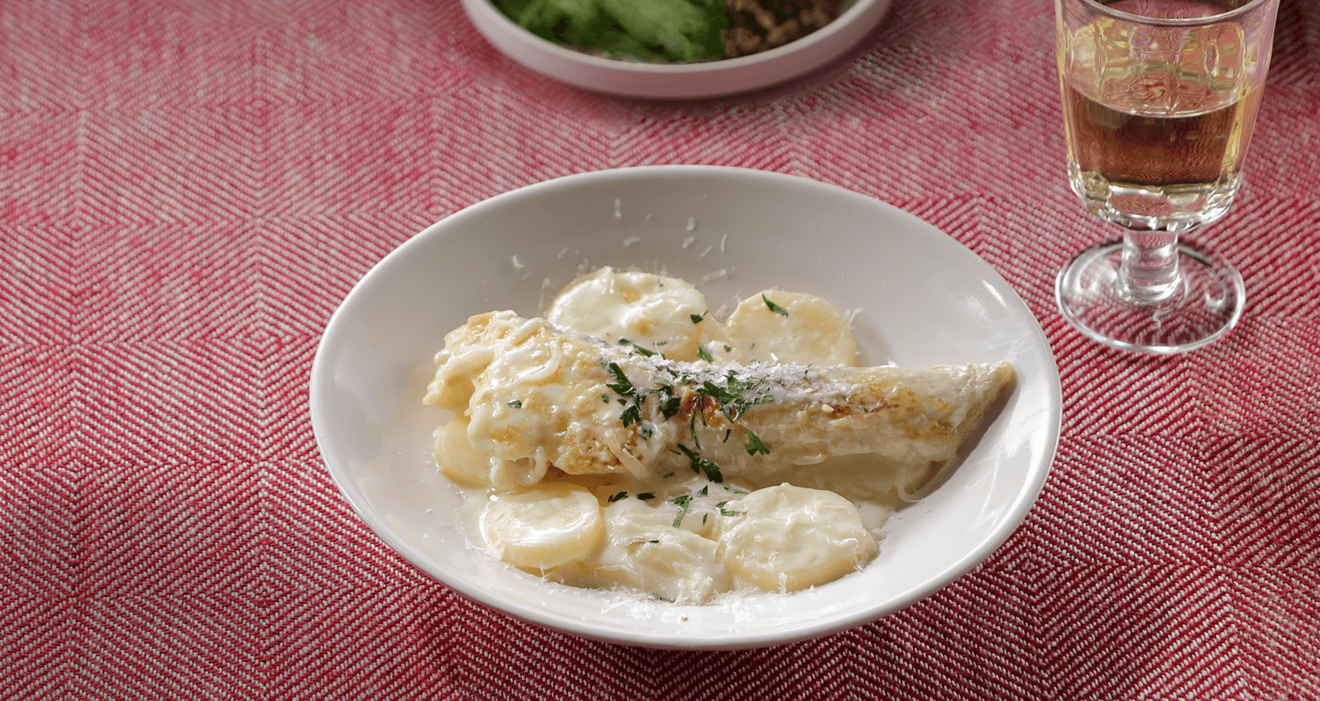 鱈とじゃがいものクリーム煮