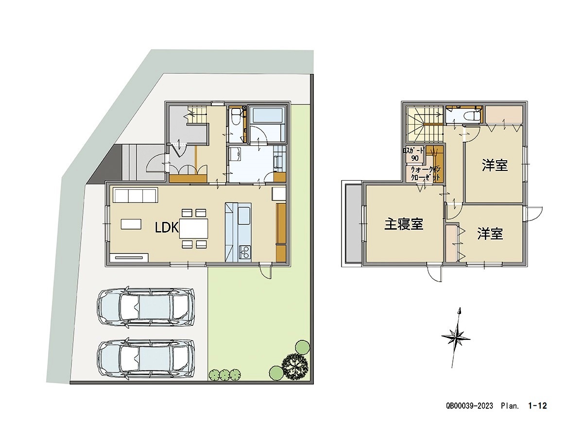 岡山市中区関４期 戸建 区画番号No.8 