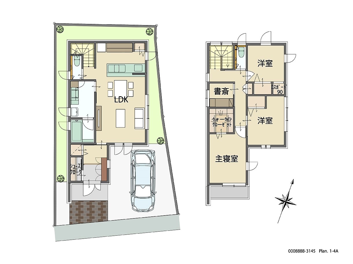 戸塚区戸塚町宿泊体験棟用地１宅 モデルハウス 区画番号No.1 