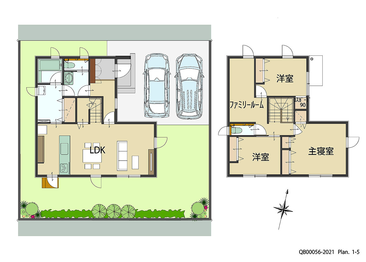 福山市神辺町道上 戸建 区画番号No.11 