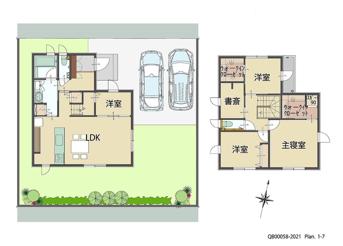 福山市神辺町道上 戸建 区画番号No.9 