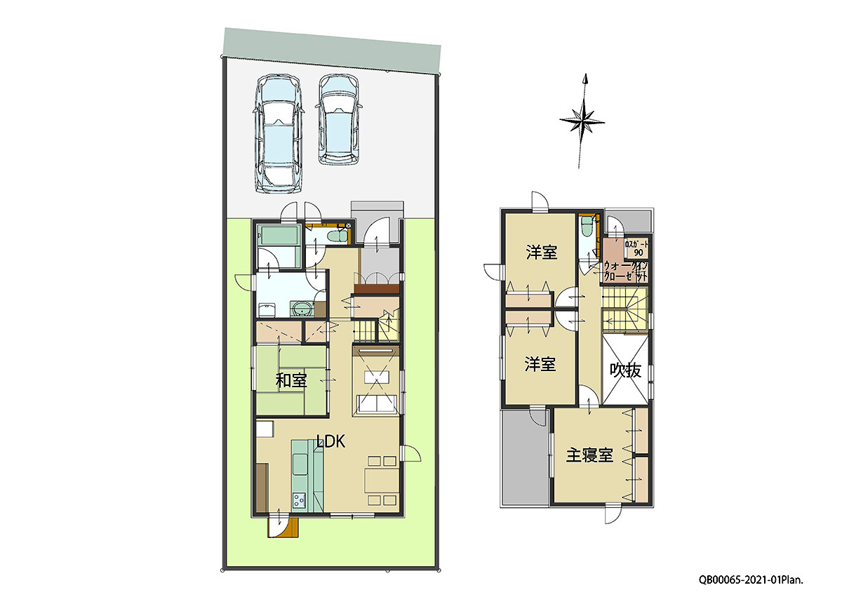 椙杜ニュータウン２期 戸建 区画番号No.D8A 