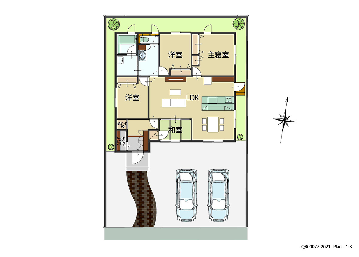 椙杜ニュータウン２期 戸建 区画番号No.D16 