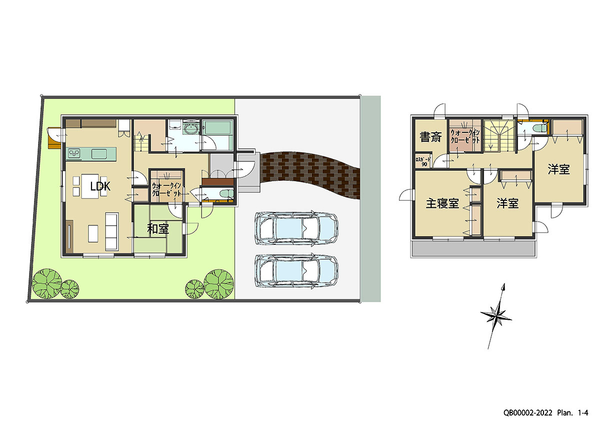 福山市神辺町川北５区画 戸建 区画番号No.2 