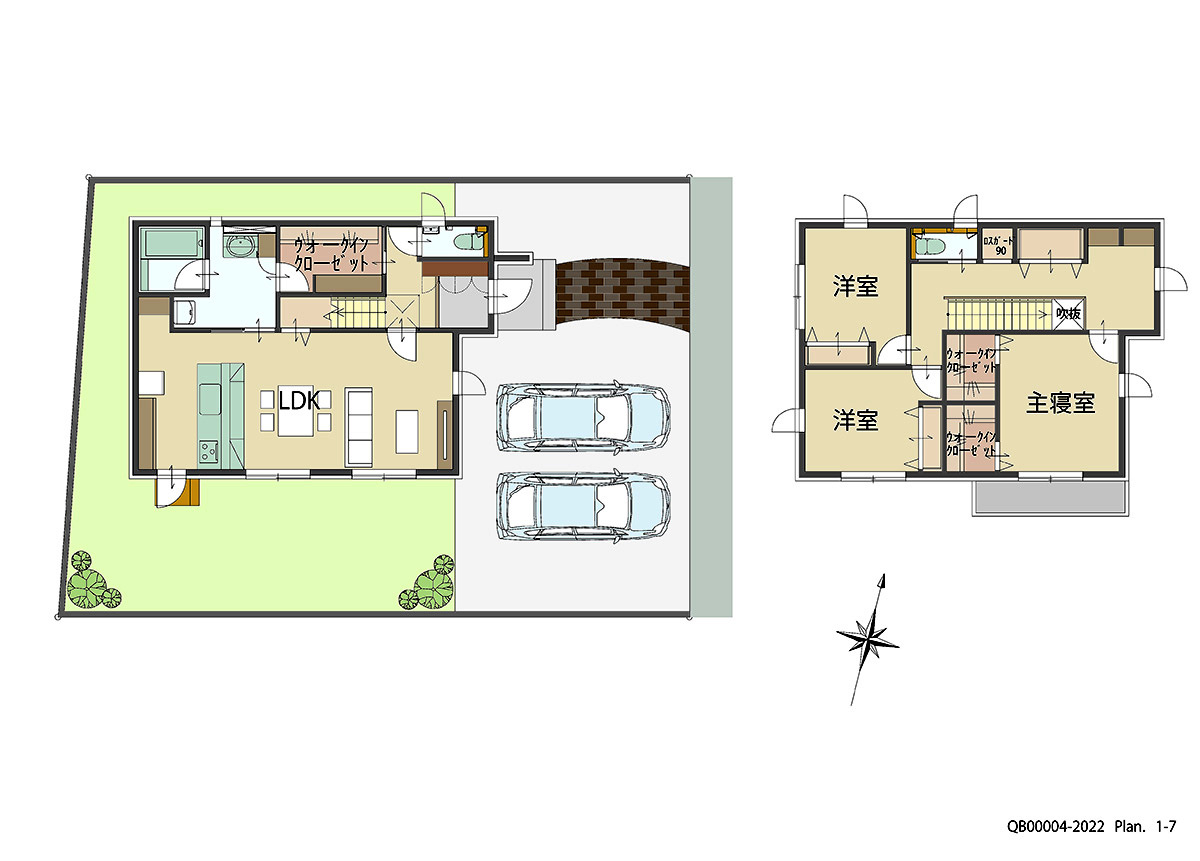 福山市神辺町川北５区画 戸建 区画番号No.4 