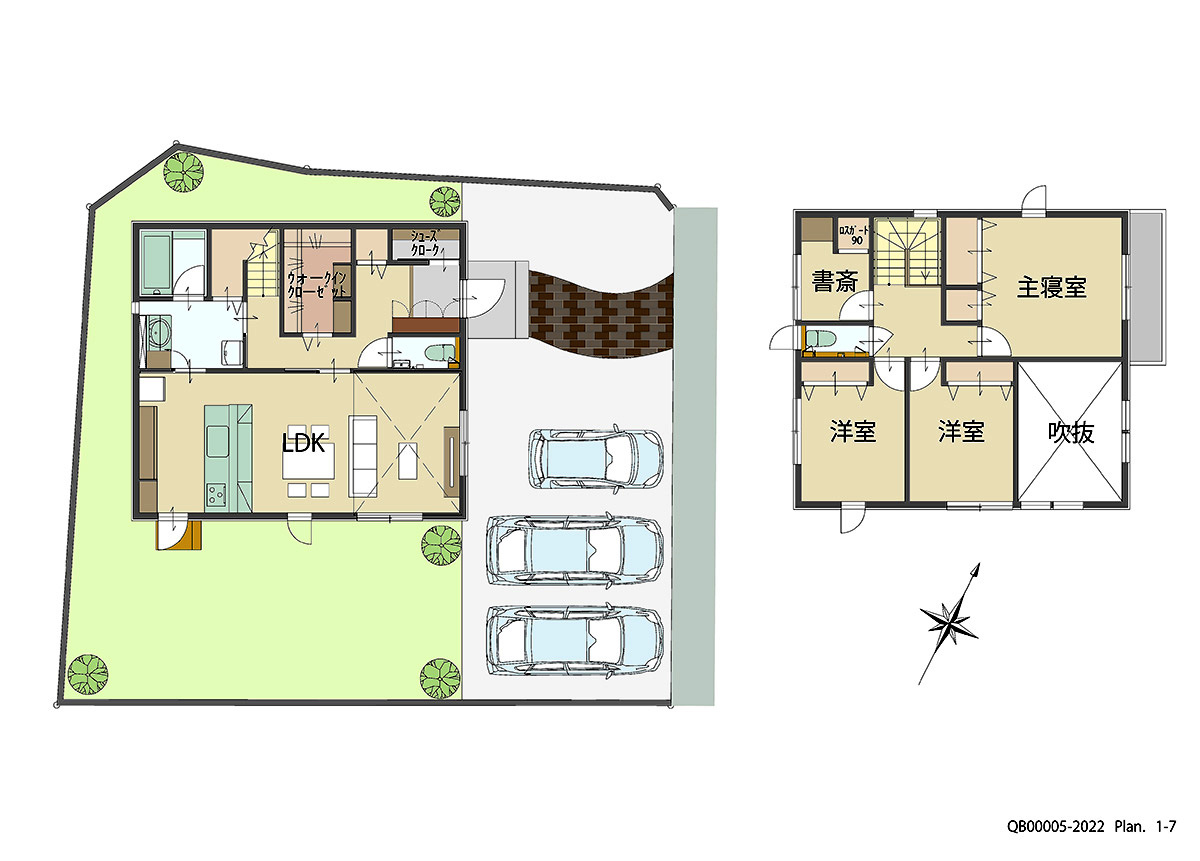 福山市神辺町川北５区画 戸建 区画番号No.5 