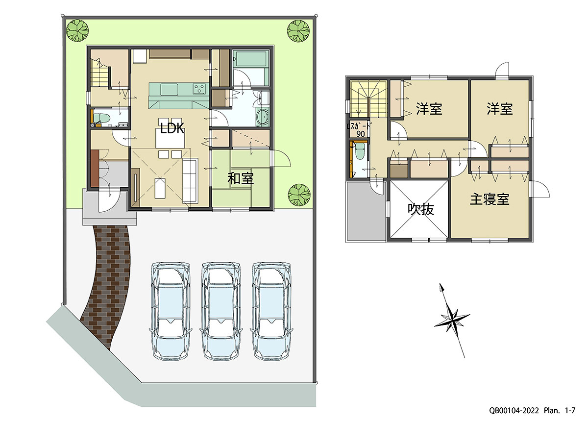 イイコトテラス福山市山手町Ⅳ期 戸建 区画番号No.10 