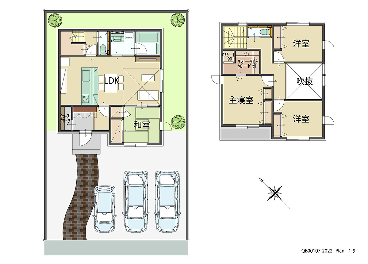 イイコトテラス福山市山手町Ⅳ期 戸建 区画番号No.13 