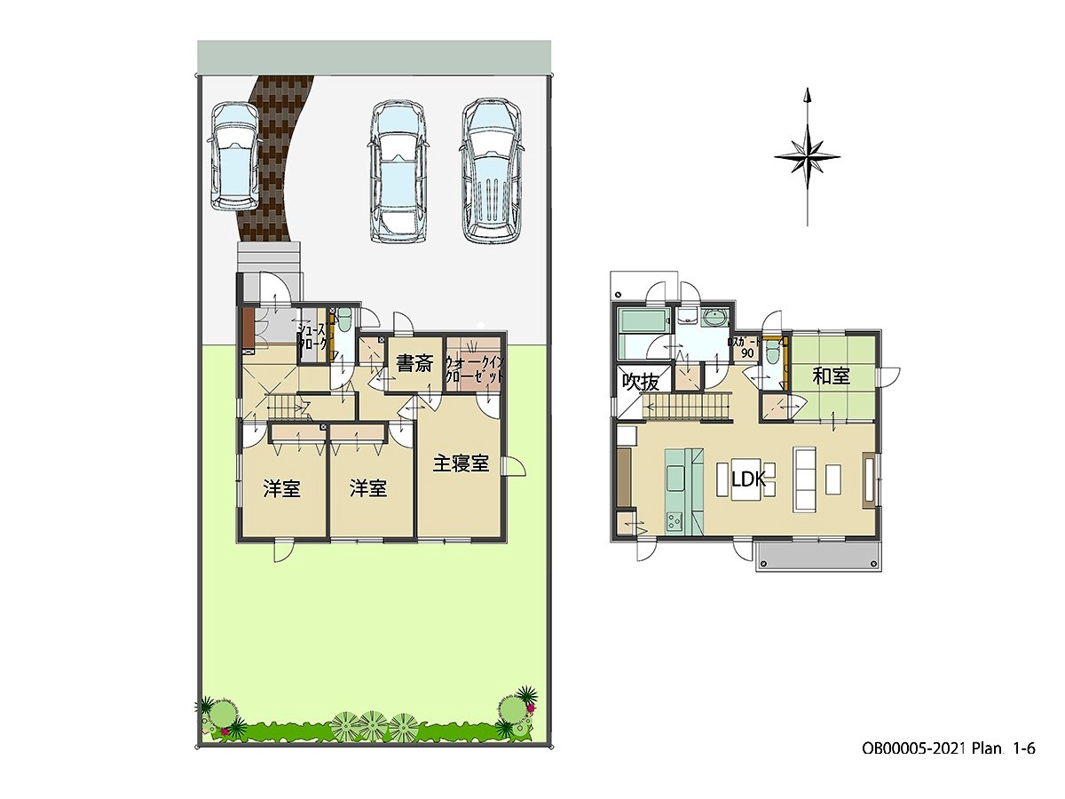 一条リンクスヴィラ西郷　 戸建 区画番号No.D-7 